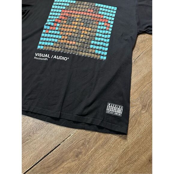 Rock Smith Pactone 2 Pac Visual Audio T Shirt Rap Hip Hop Tupac Mens Size Large - Picture 2 of 5